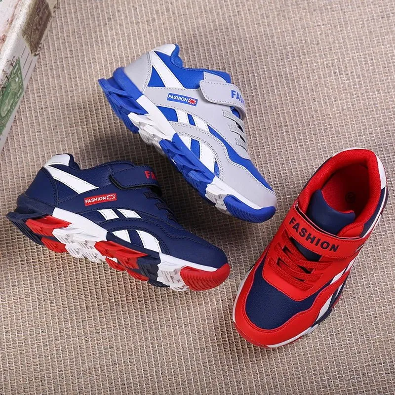 Boys Breathable Anti-Slip Sneakers | Kids' Lightweight Sports Shoes