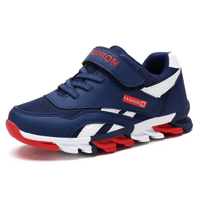 Boys Breathable Anti-Slip Sneakers | Kids' Lightweight Sports Shoes