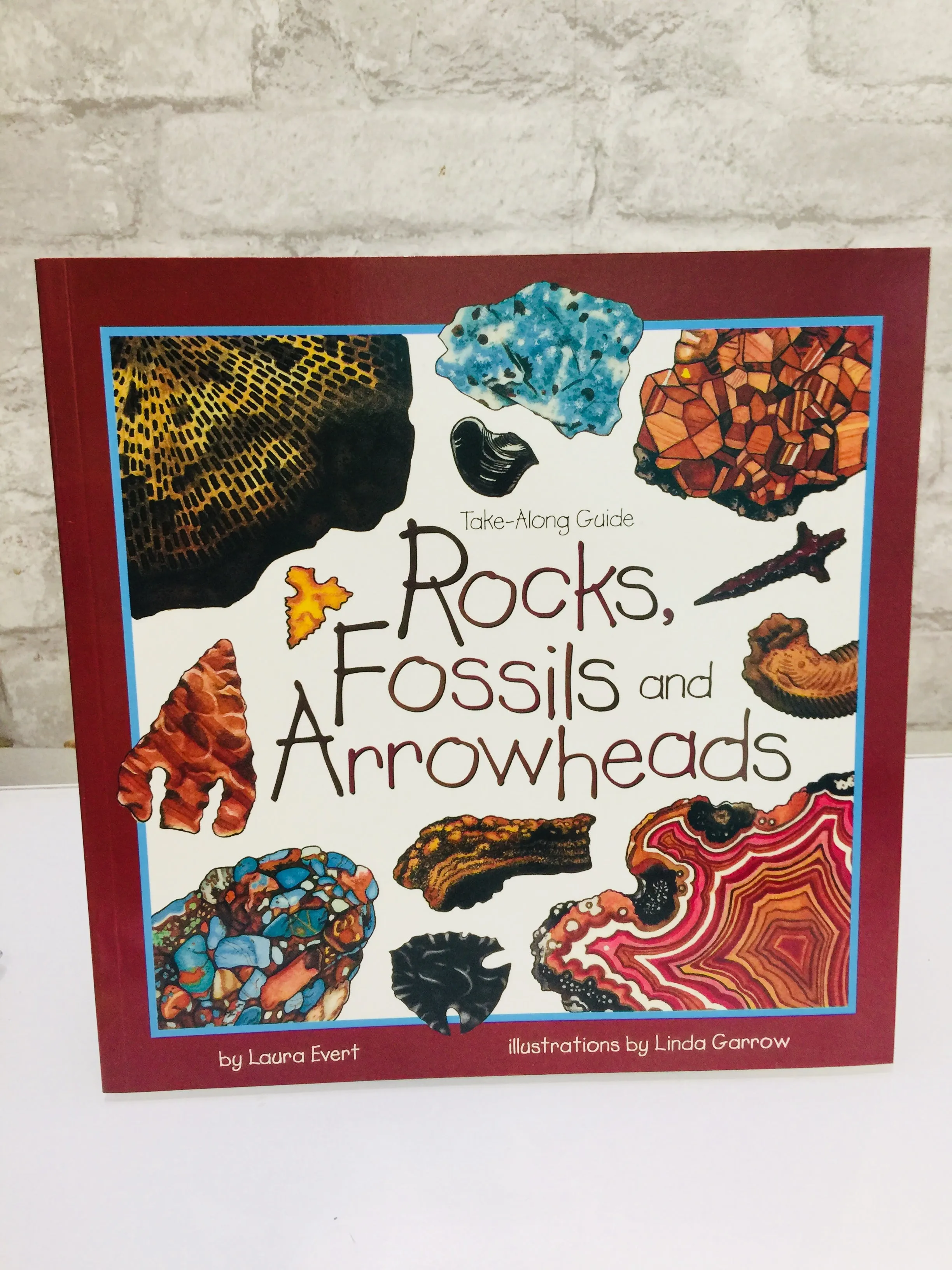 Brand new Rocks, Fossils & Arrowheads, PAPERBACK TAKE ALONG GUIDE, 48 Pages!