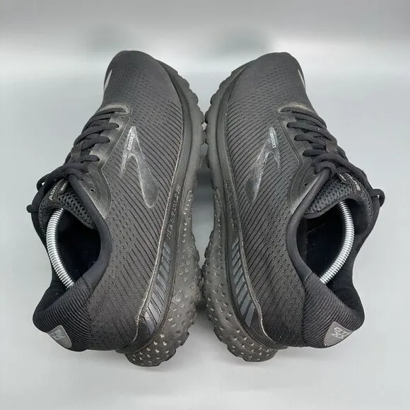 Brooks Adrenaline GTS 20 Men's 12.5 Athletic Sneakers Running Shoes Triple Black