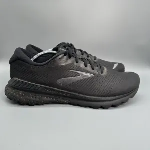 Brooks Adrenaline GTS 20 Men's 12.5 Athletic Sneakers Running Shoes Triple Black