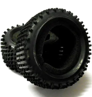 BS701-002T 1/10 Scale RC Buggy Off Road Rubber Tire Tyre Foam Inserts x 2 Front