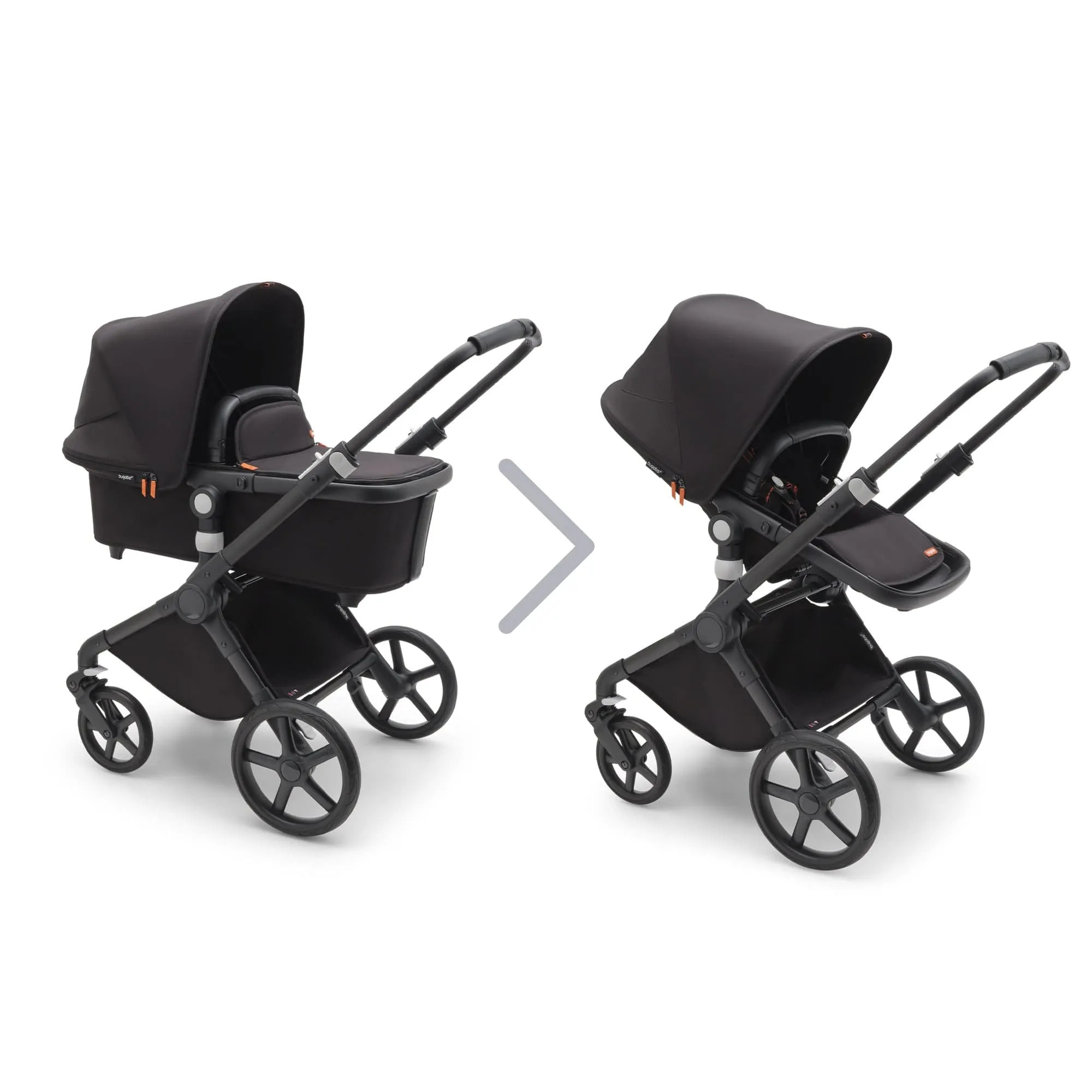 Bugaboo Fox Cub Cabriofix i-Size Travel System - Black/Midnight Black