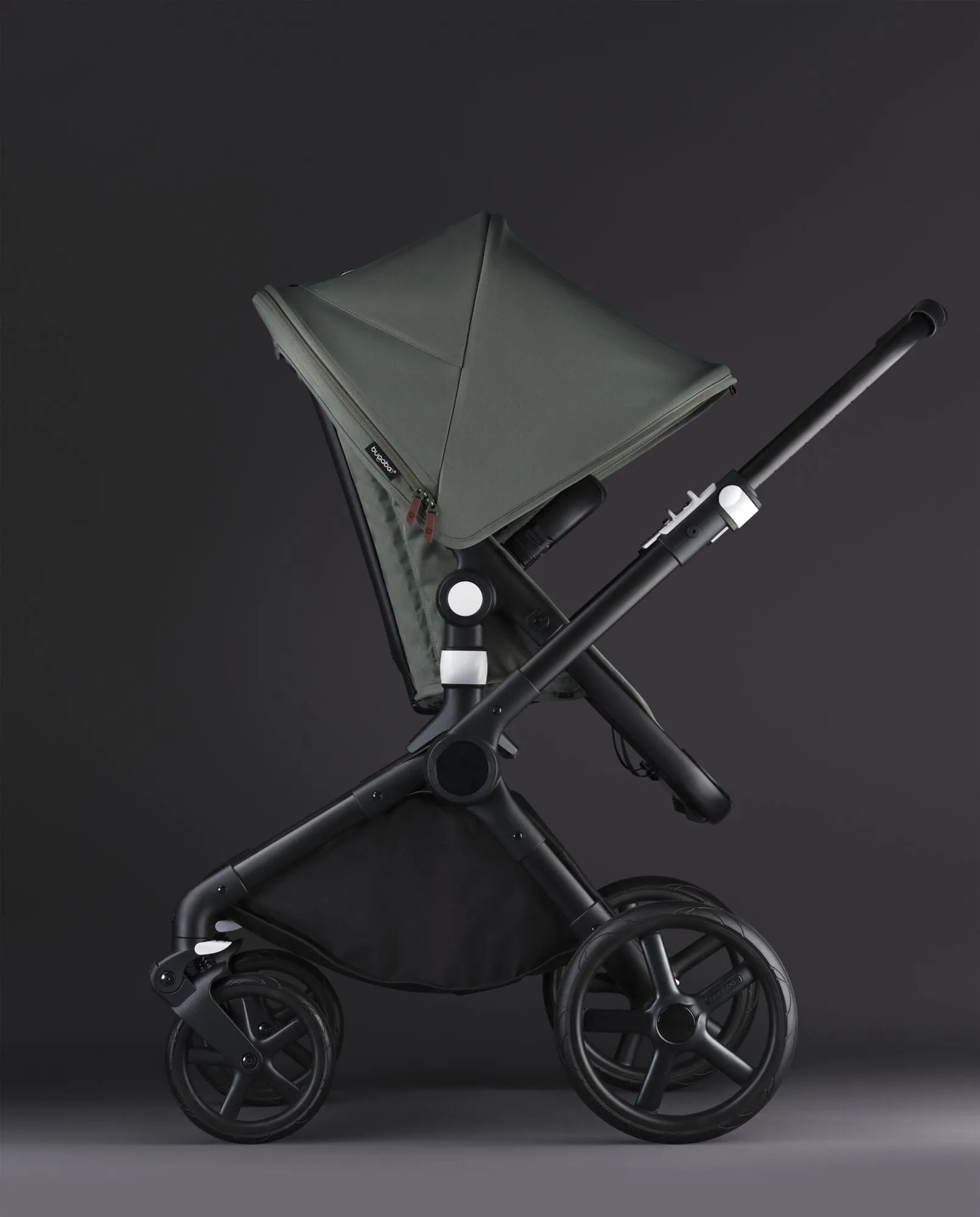 Bugaboo Fox Cub Complete - Black/Forest Green