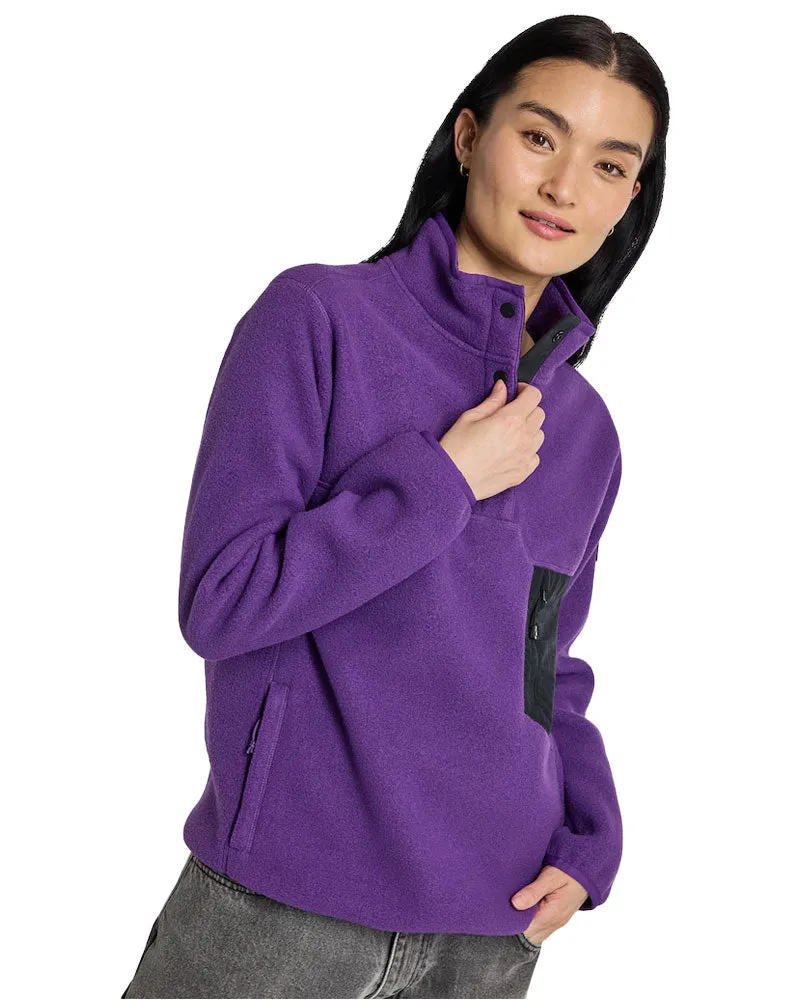 Burton Women's Cinder Pullover Imperial Purple 2025