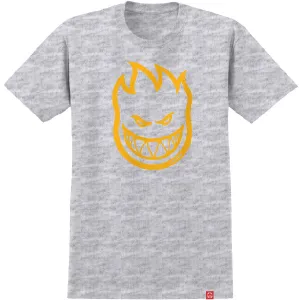 Camiseta Spitfire Bighead Ash/Gold