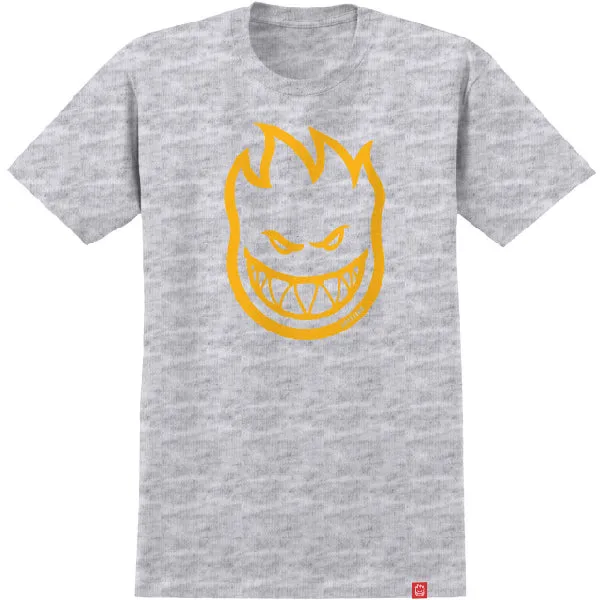 Camiseta Spitfire Bighead Ash/Gold