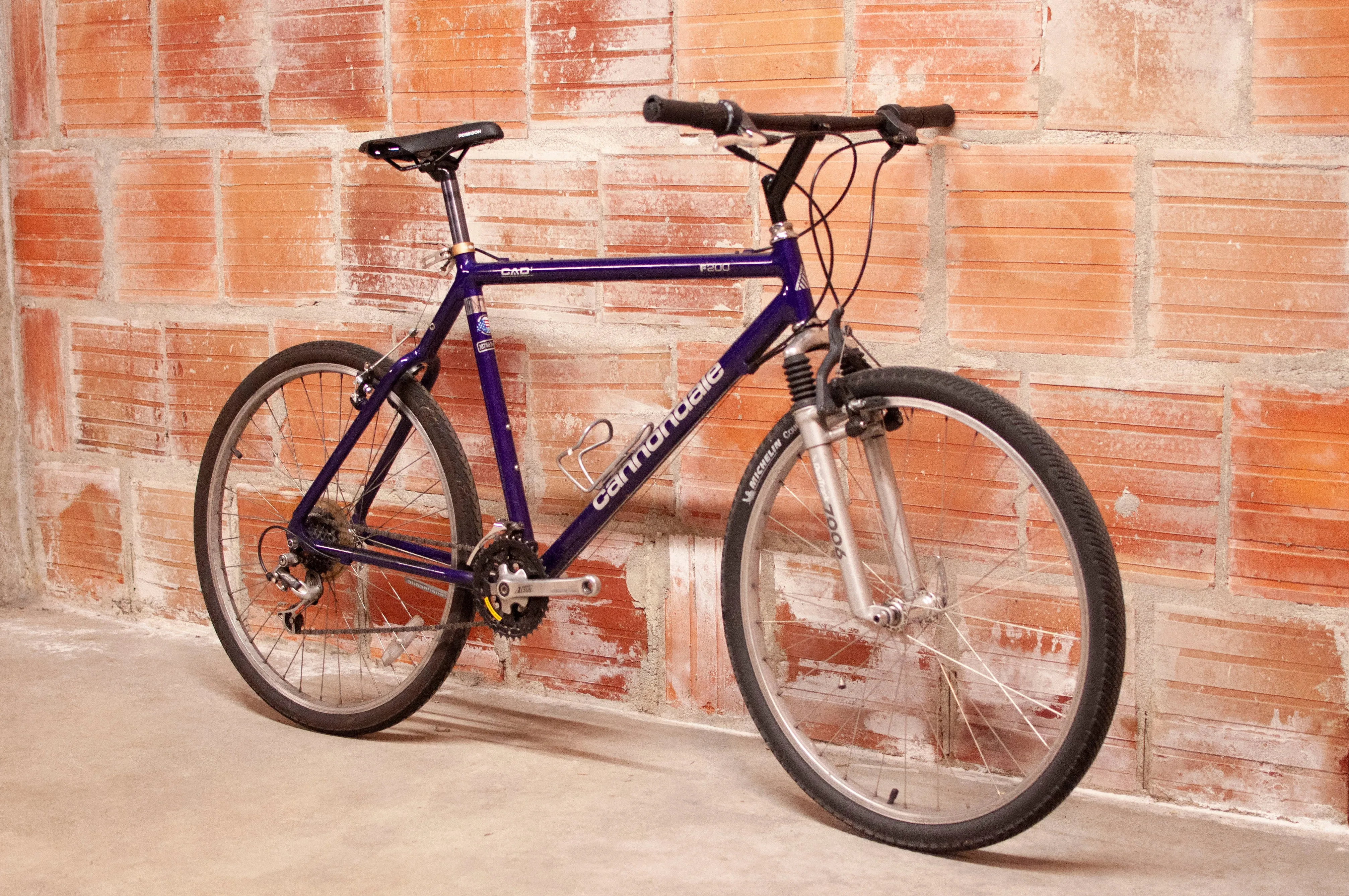Cannondale F200 Commuter Bike, Purple, 50cm