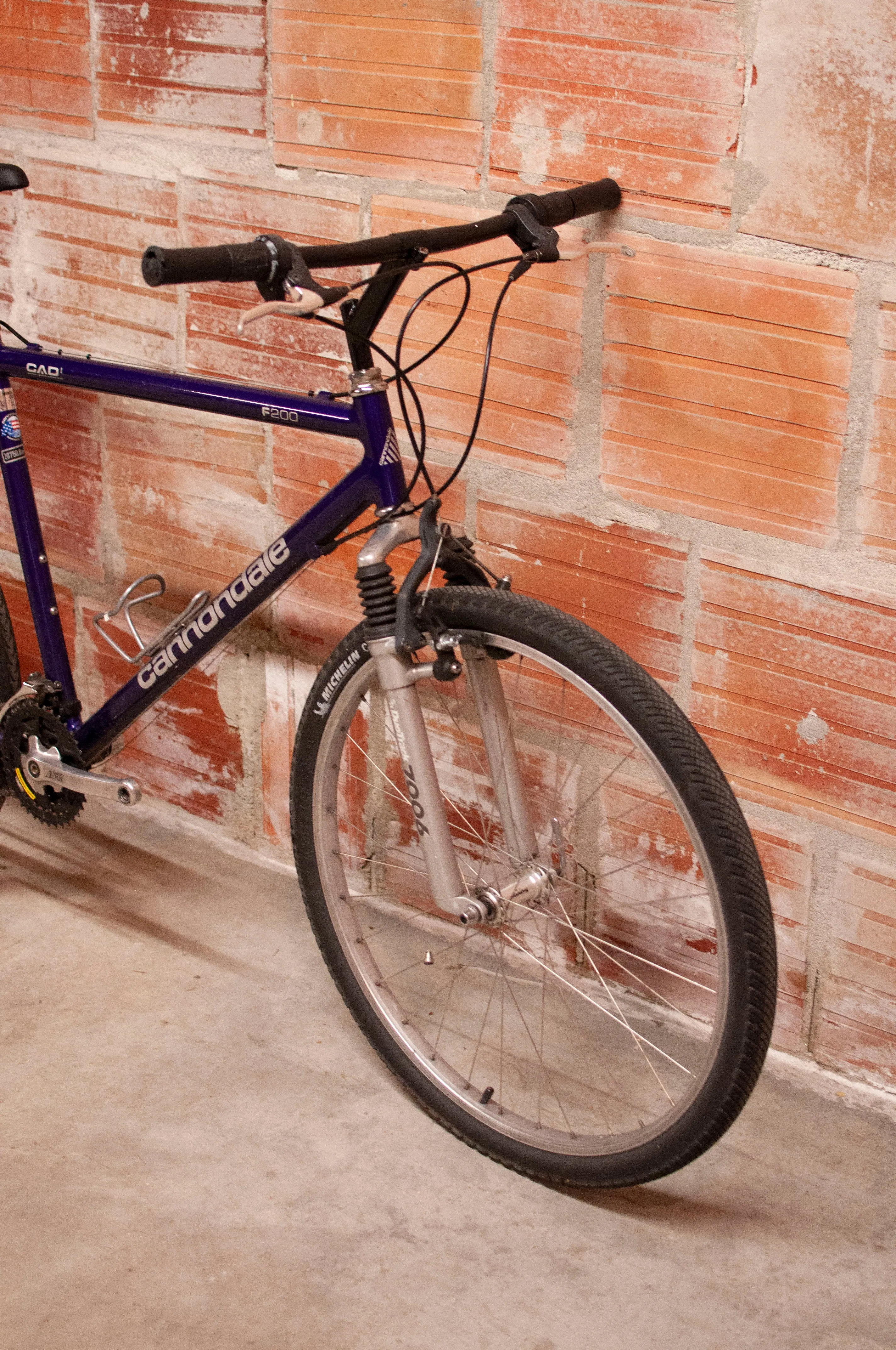 Cannondale F200 Commuter Bike, Purple, 50cm
