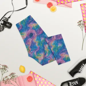 Capri Leggings - Quantum Drift