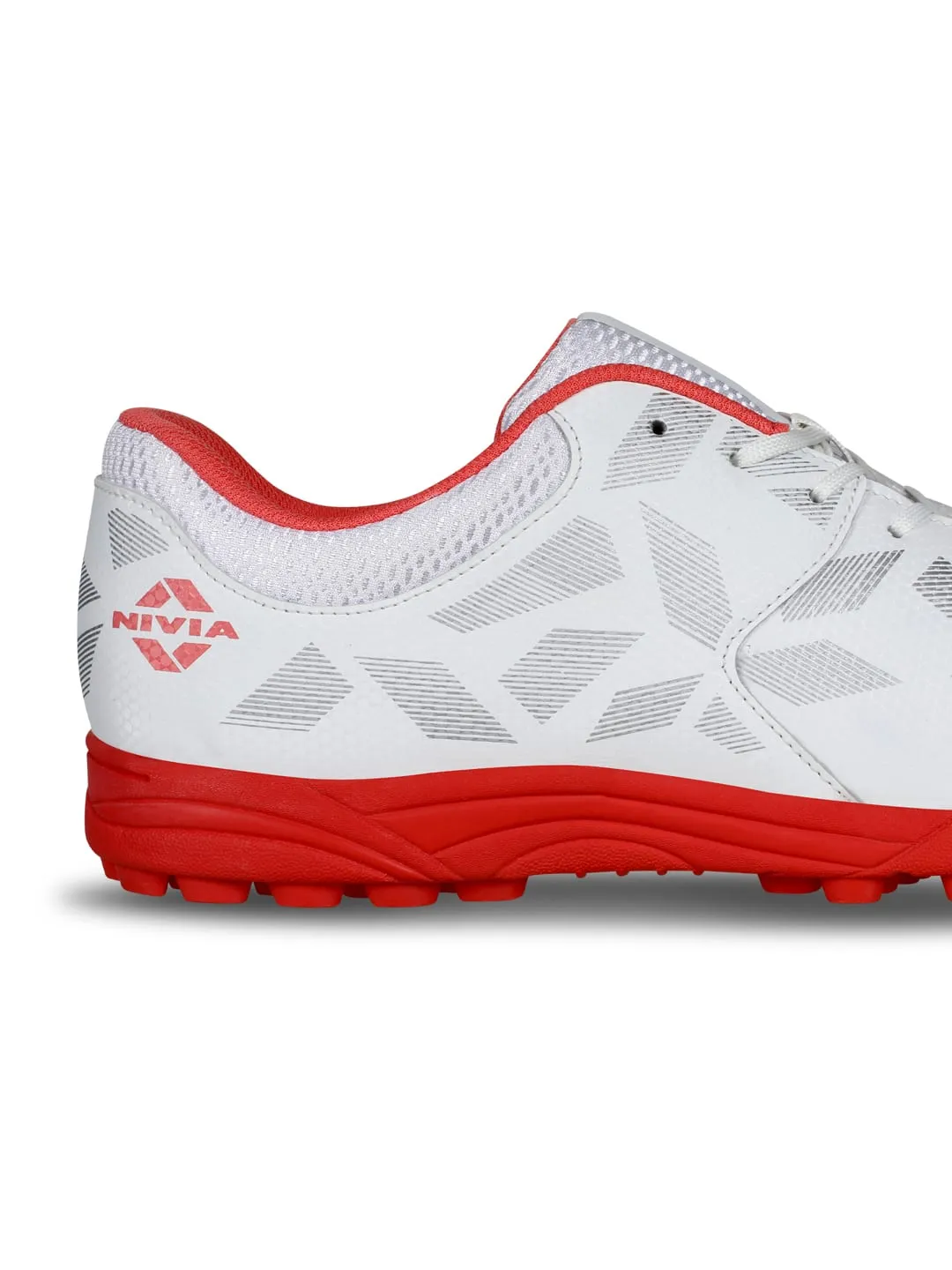 Caribean 2.0 Cricket Shoes For Men White/Red