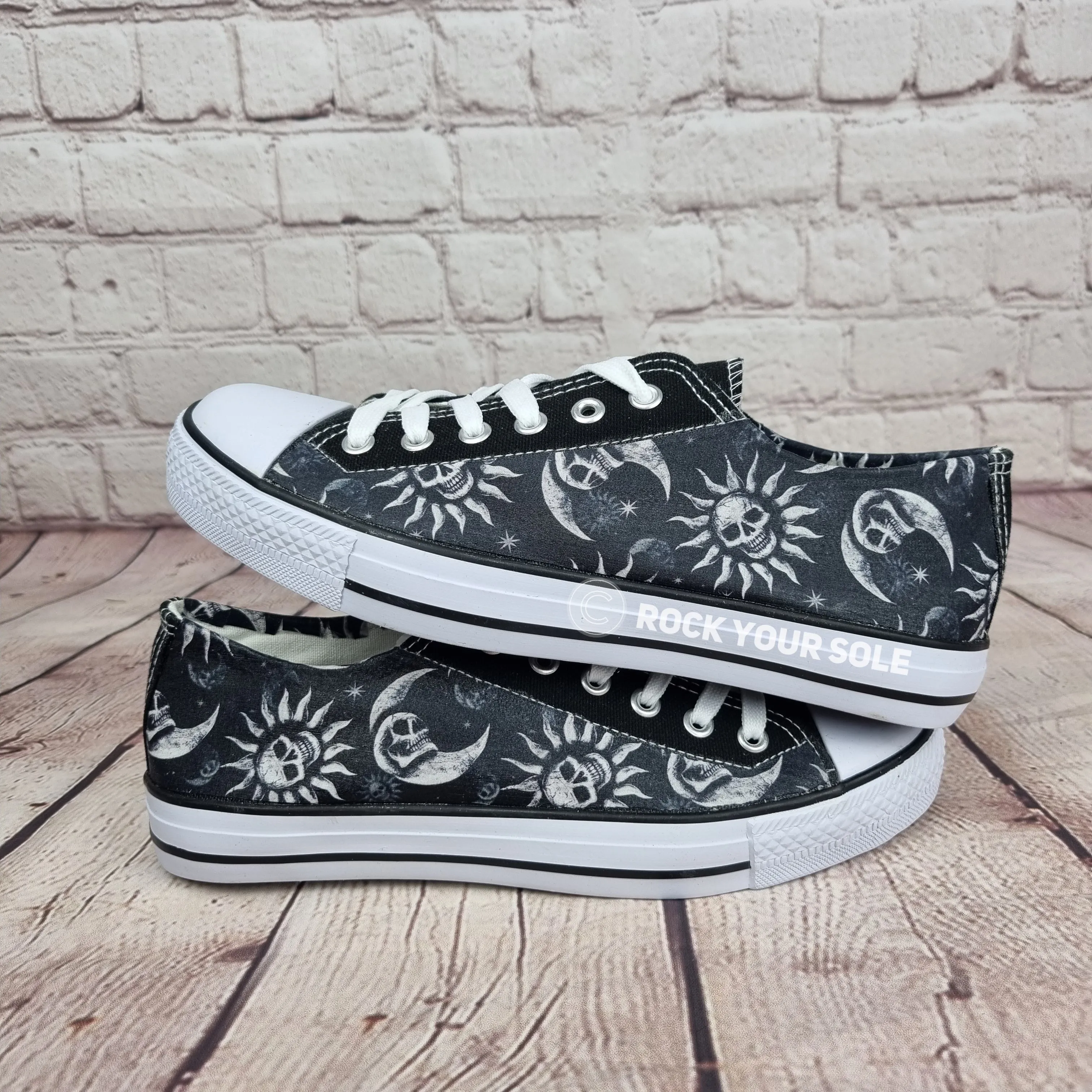 Celestial Skulls women sneakers