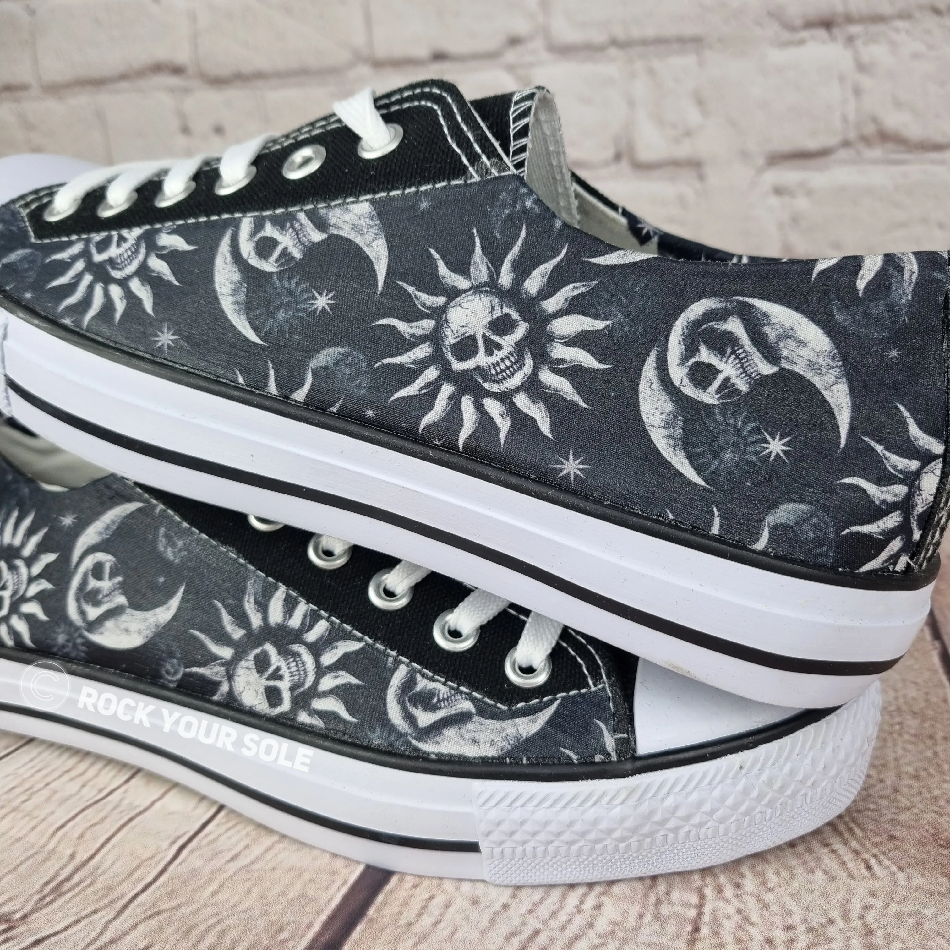 Celestial Skulls women sneakers