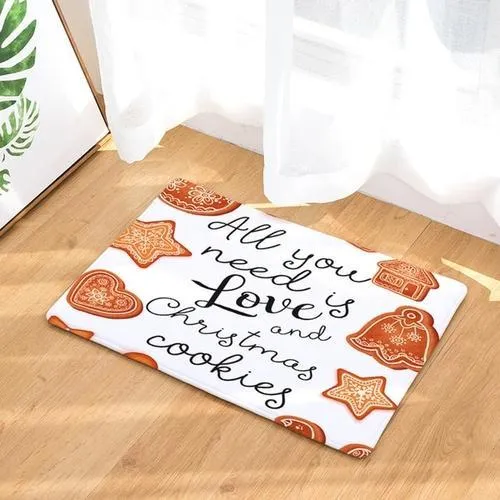 Christmas Non-Slip Door Mat