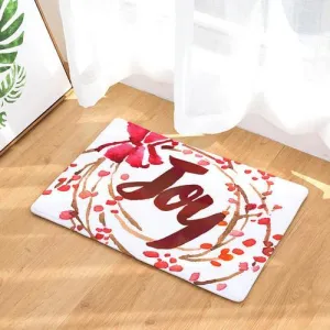 Christmas Non-Slip Door Mat