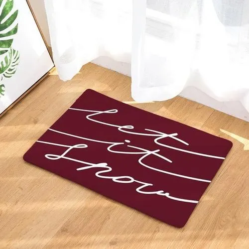 Christmas Non-Slip Door Mat