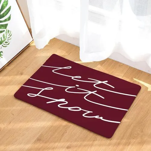 Christmas Non-Slip Door Mat