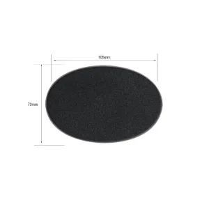 Citadel 105x70mm Oval Base (1 pack)