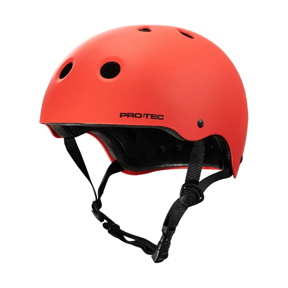 Classic Skate Helmet - Matte Bright Red