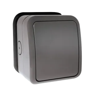 Click OA411AGU Weatherproof IP66 10AX 1G 2-Way Outdoor Switch