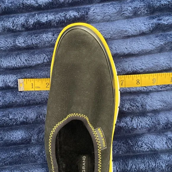 Cole Haan Zerogrand dweller slip on sheep shearling fur and suede size 9 mens