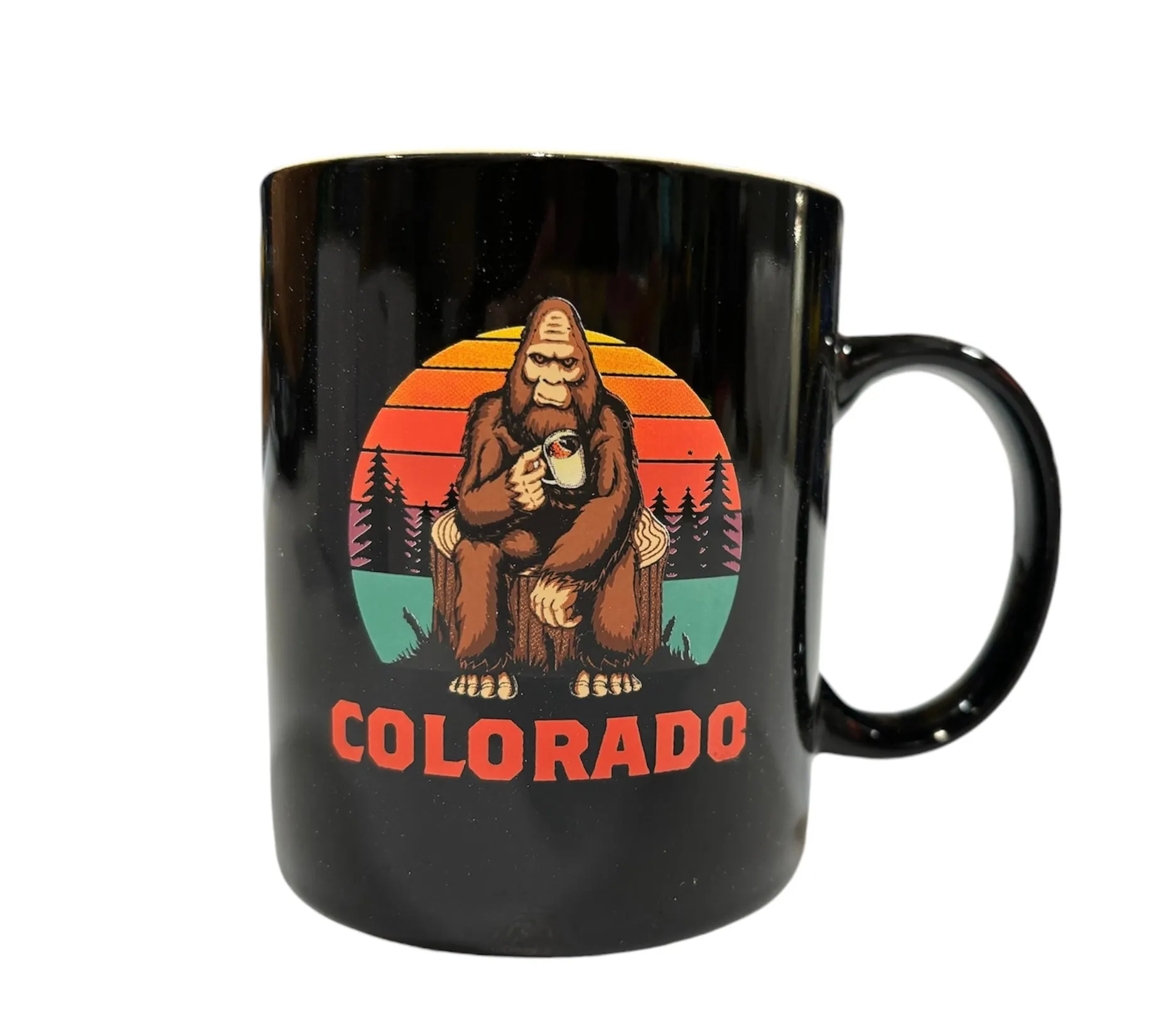 Colorado Sasquatch Coffee Mug 12oz White