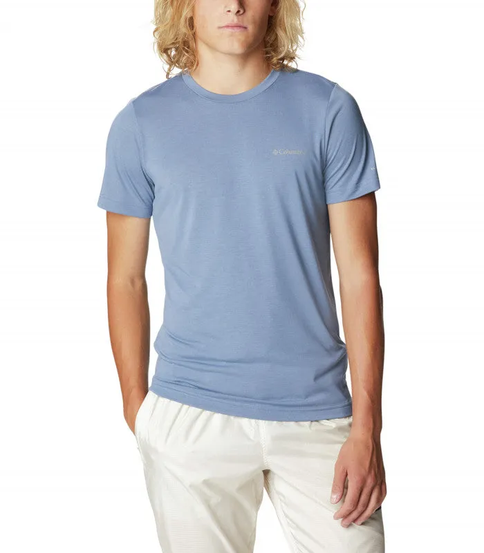 Columbia Men's Maxtrail SS Logo Tee Blue