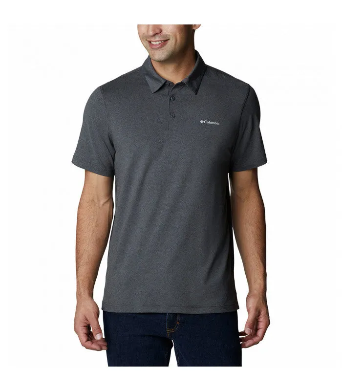Columbia Men's Tech Trail Polo Grey