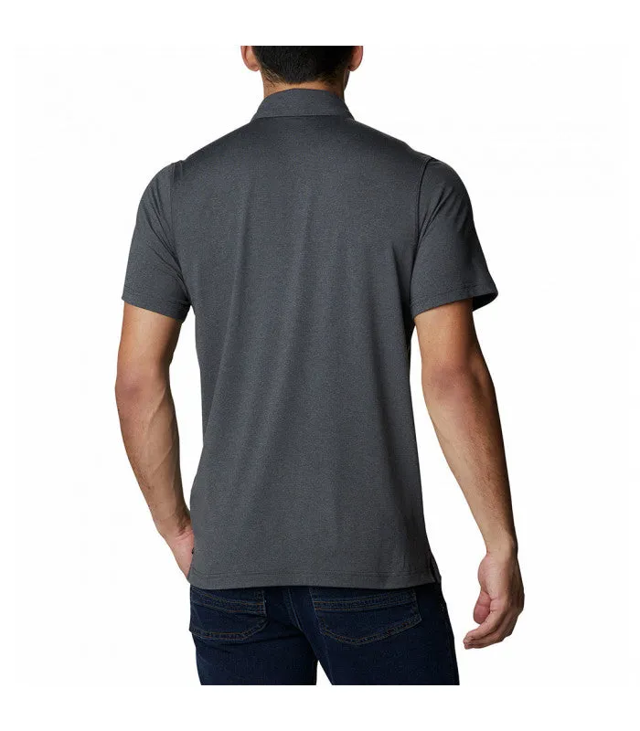 Columbia Men's Tech Trail Polo Grey