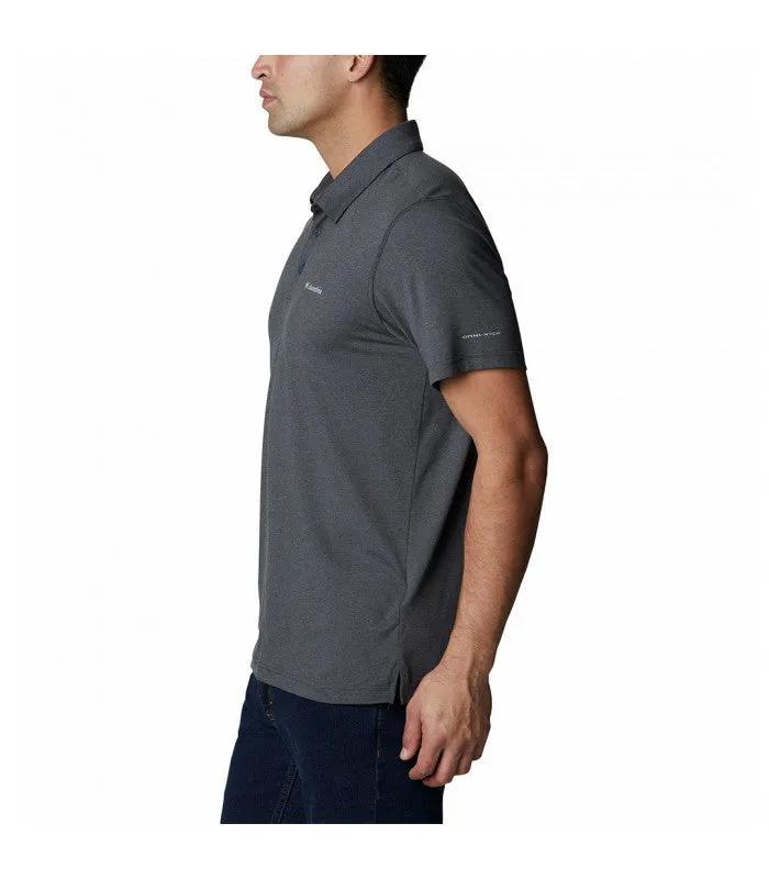 Columbia Men's Tech Trail Polo Grey