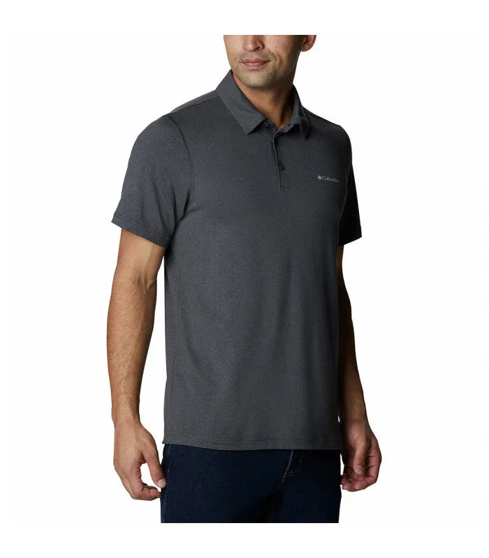 Columbia Men's Tech Trail Polo Grey