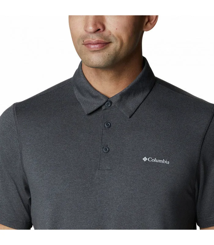 Columbia Men's Tech Trail Polo Grey