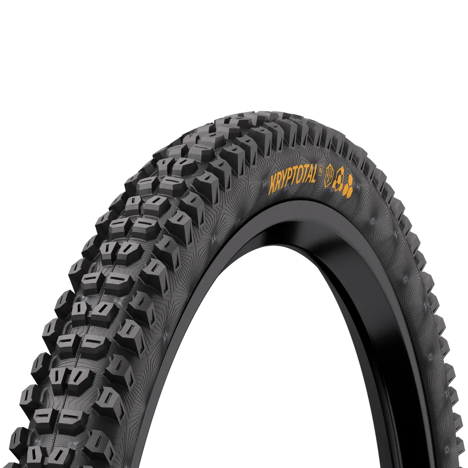 Continental Kryptotal Rear Mountain Bike Tire - 27.5 x 2.60, Tubeless, Folding, Soft Compound, Enduro Casing