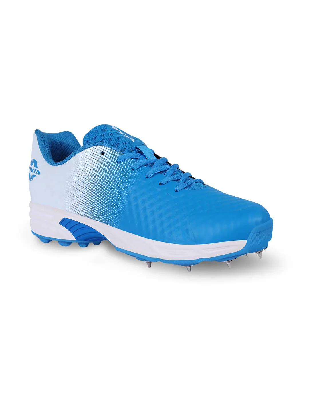 Crick-1000 (Batting) Cricket Shoes For Men Blue/White
