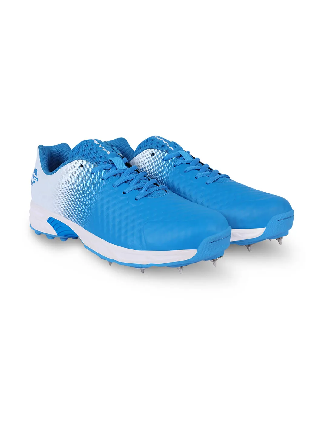 Crick-1000 (Batting) Cricket Shoes For Men Blue/White