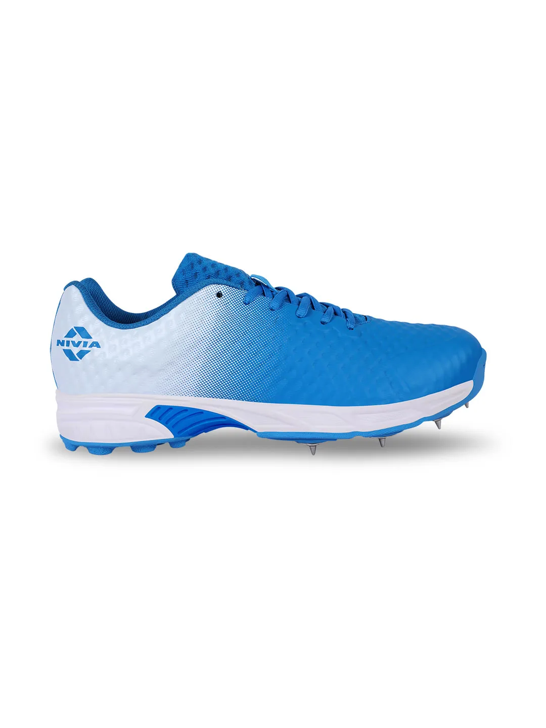 Crick-1000 (Batting) Cricket Shoes For Men Blue/White