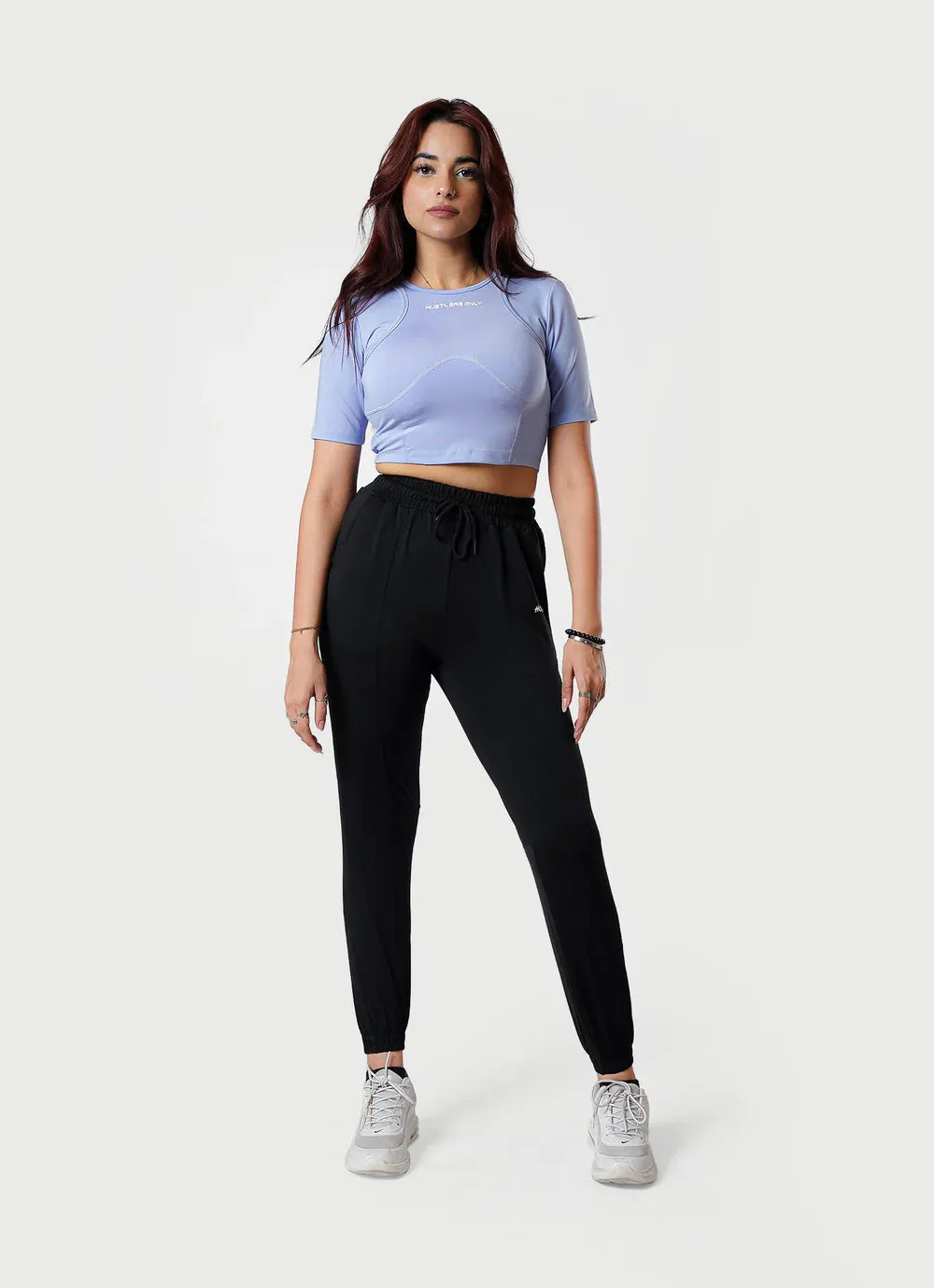 Crossover Croptop - Sky Blue