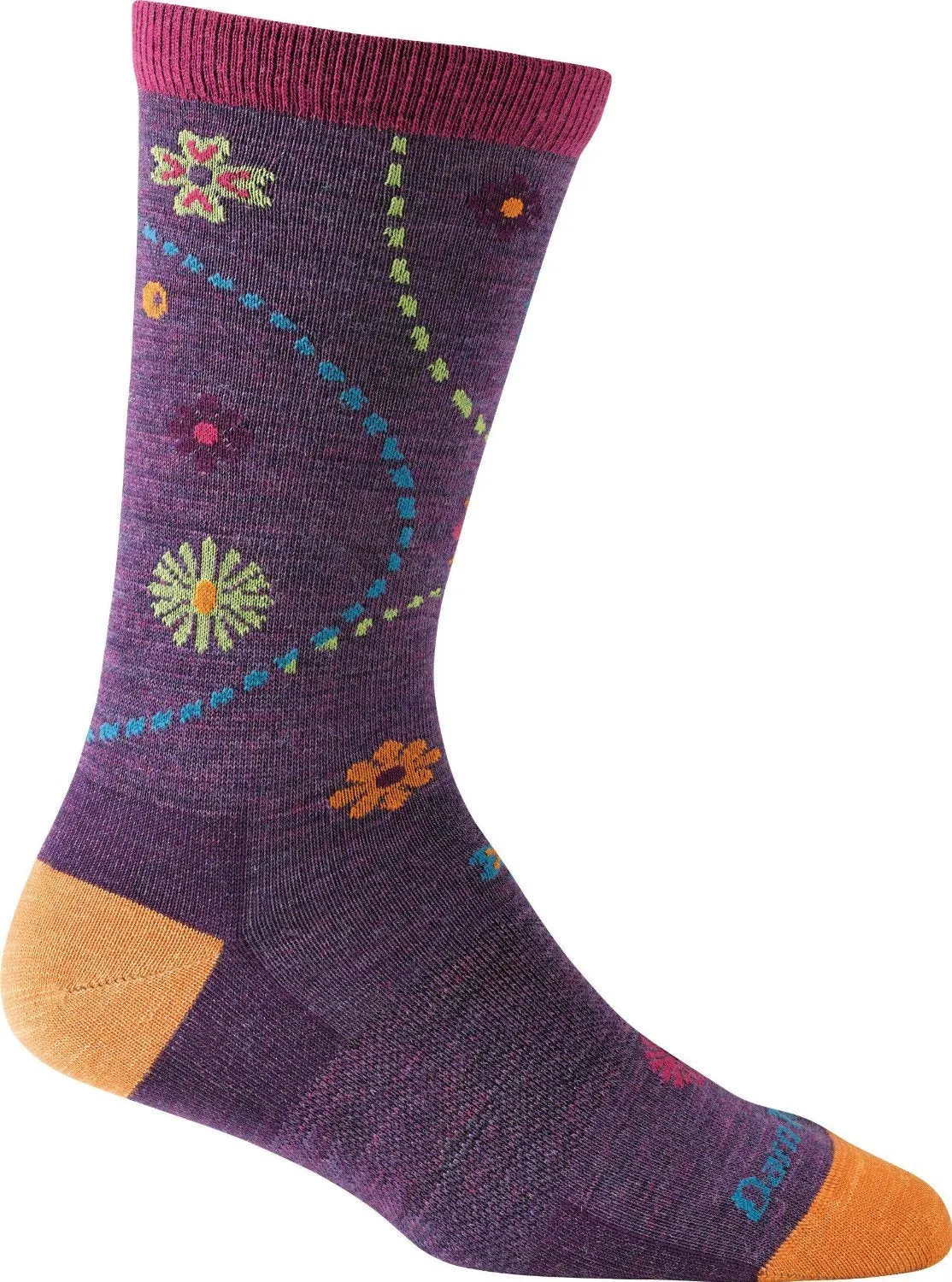 Darn Tough Womens 1610 Merino Wool Crew Lifestyle Socks
