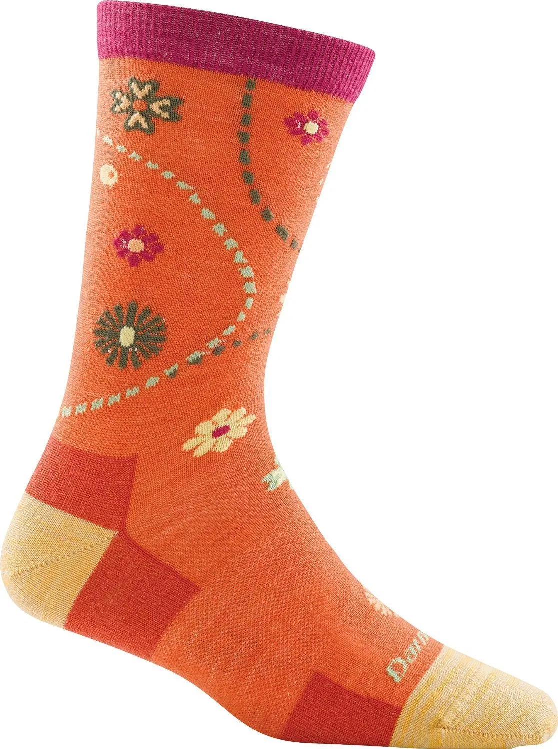 Darn Tough Womens 1610 Merino Wool Crew Lifestyle Socks