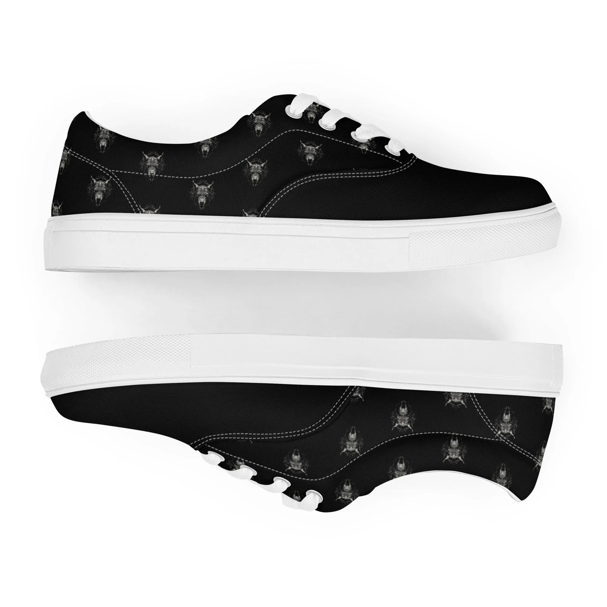 Dead Deceased Women’s lace-up canvas shoes - Free Delivery! Rock / Metal / Gothic Alternative - Alternative Apparel Only from Phase B Records.