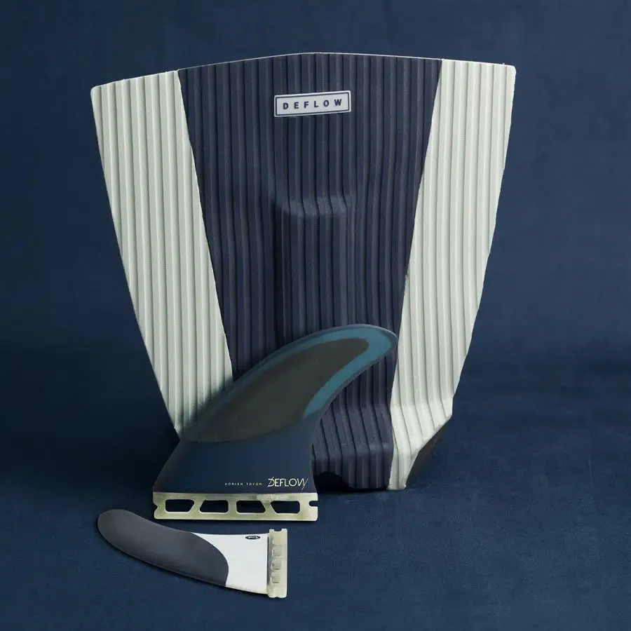 Deflow Adrien Toyon 3 piece Pad - white/ blue