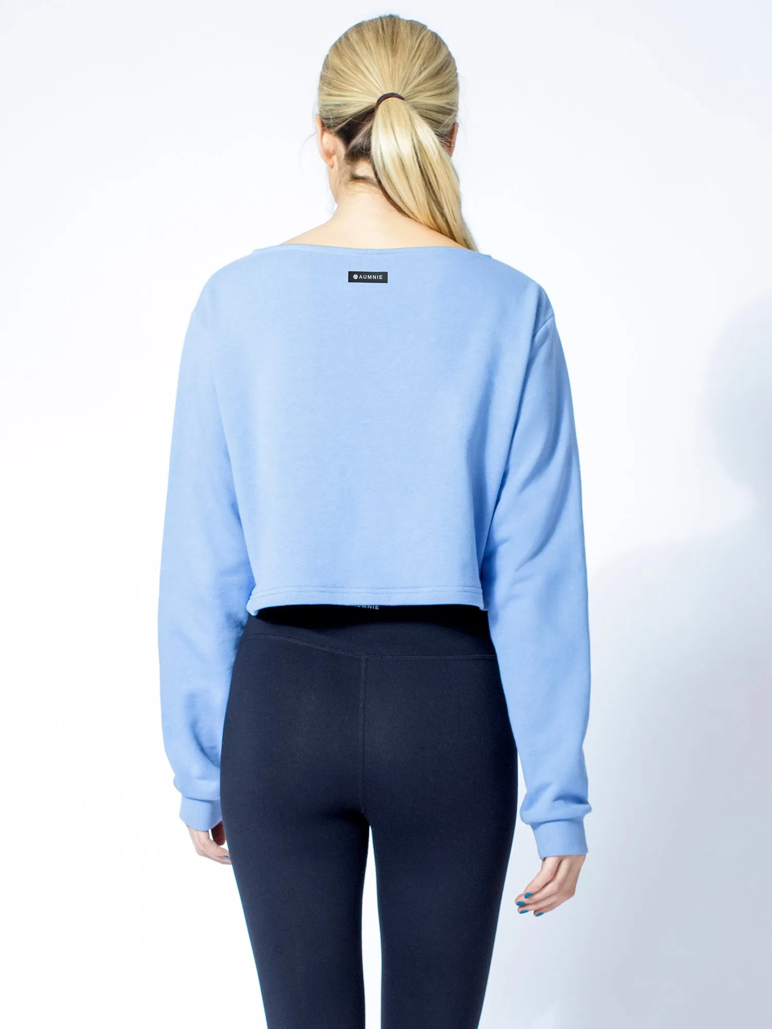 DETACHED COLLAR SWEATSHIRT