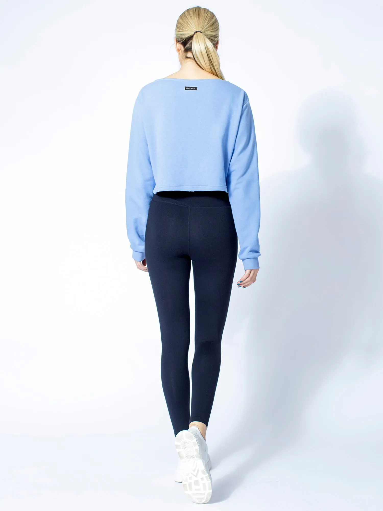 DETACHED COLLAR SWEATSHIRT