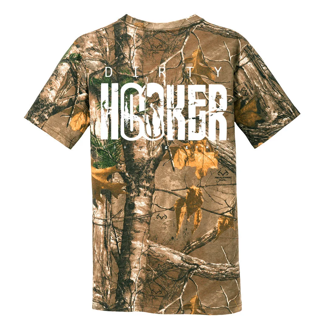 Dirty Hooker Classic White Camo T-Shirt