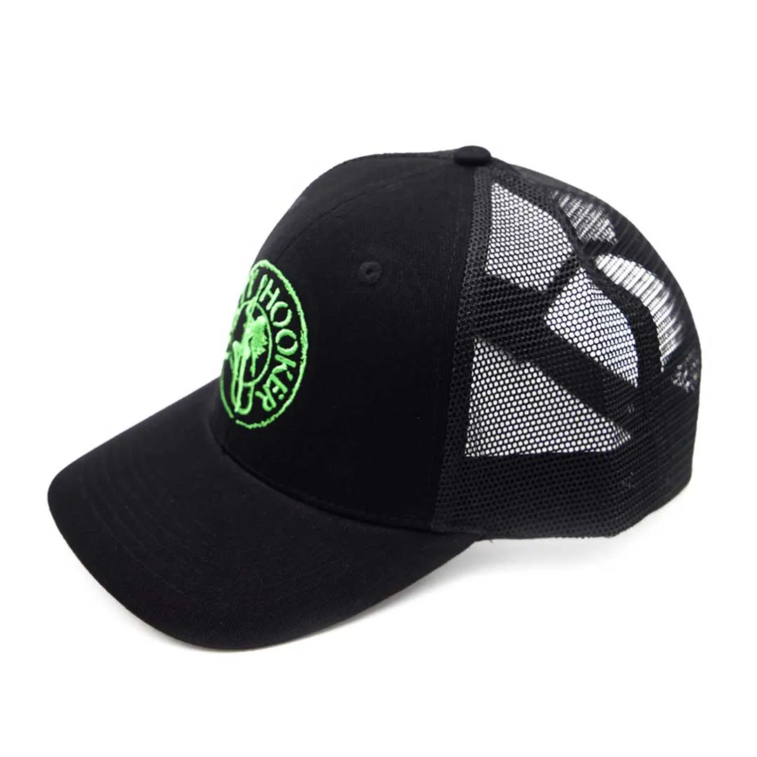 Dirty Hooker COMBO: Black Dry Fit with DH Classic Green & Black Premium Hat