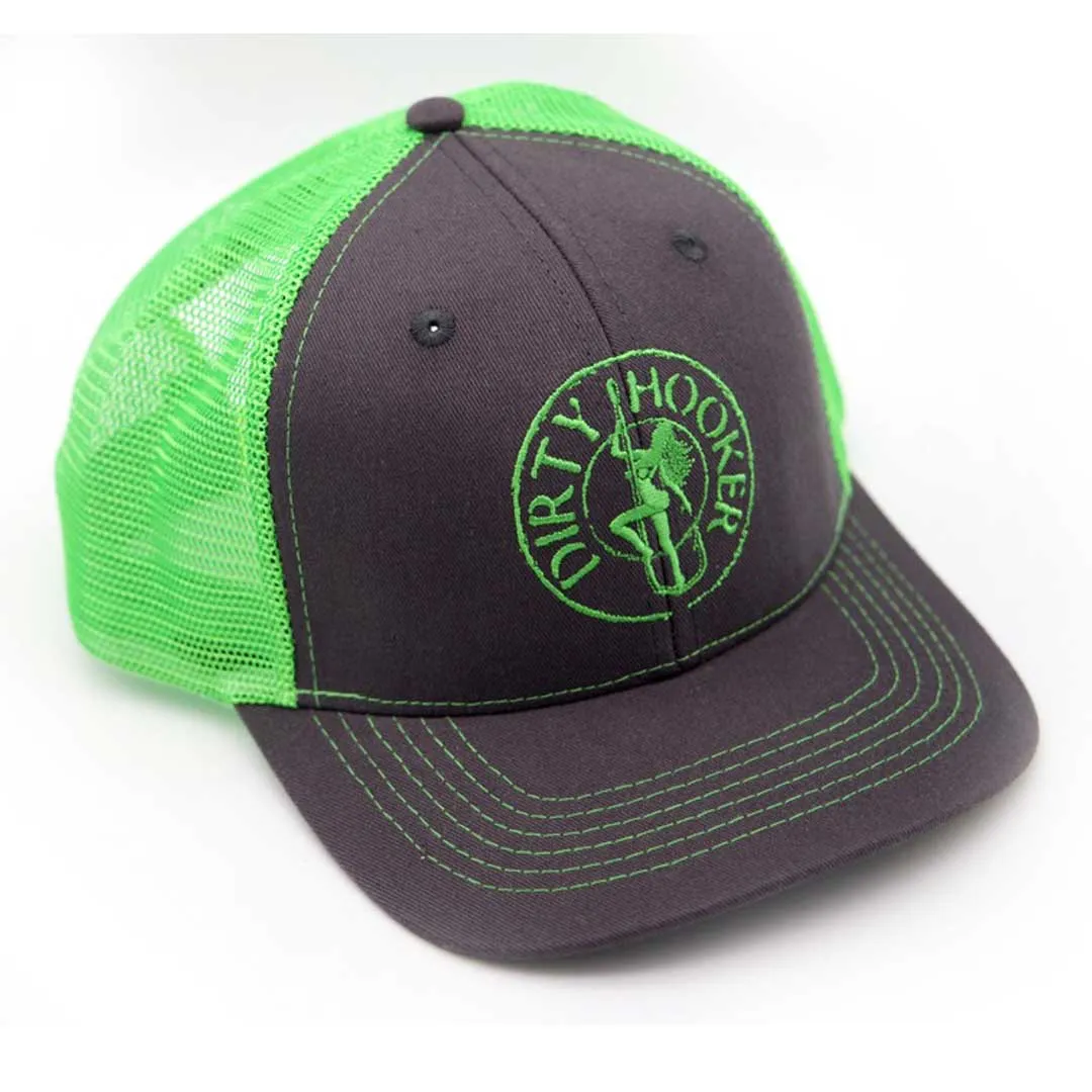 Dirty Hooker COMBO: Charcoal Dry Fit with Classic Green & Charcoal and Green Hat
