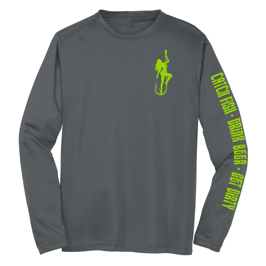 Dirty Hooker COMBO: Charcoal Dry Fit with Classic Green & Charcoal and Green Hat