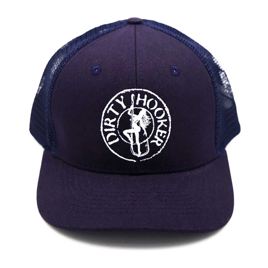 Dirty Hooker COMBO: Navy Dry Fit with DH Outlaw White & Premium Navy Hat