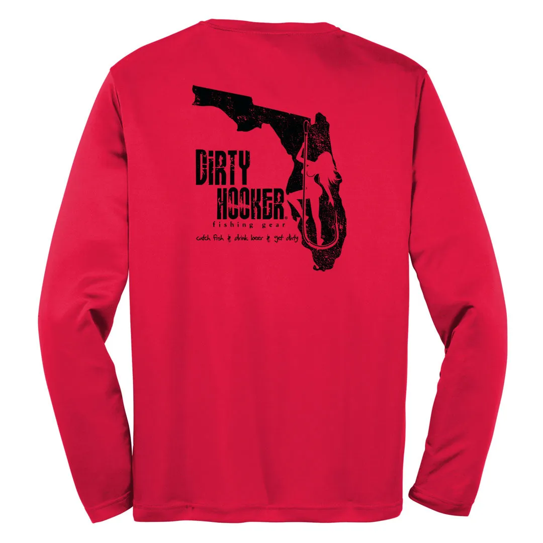 Dirty Hooker Florida Black Dry Fit