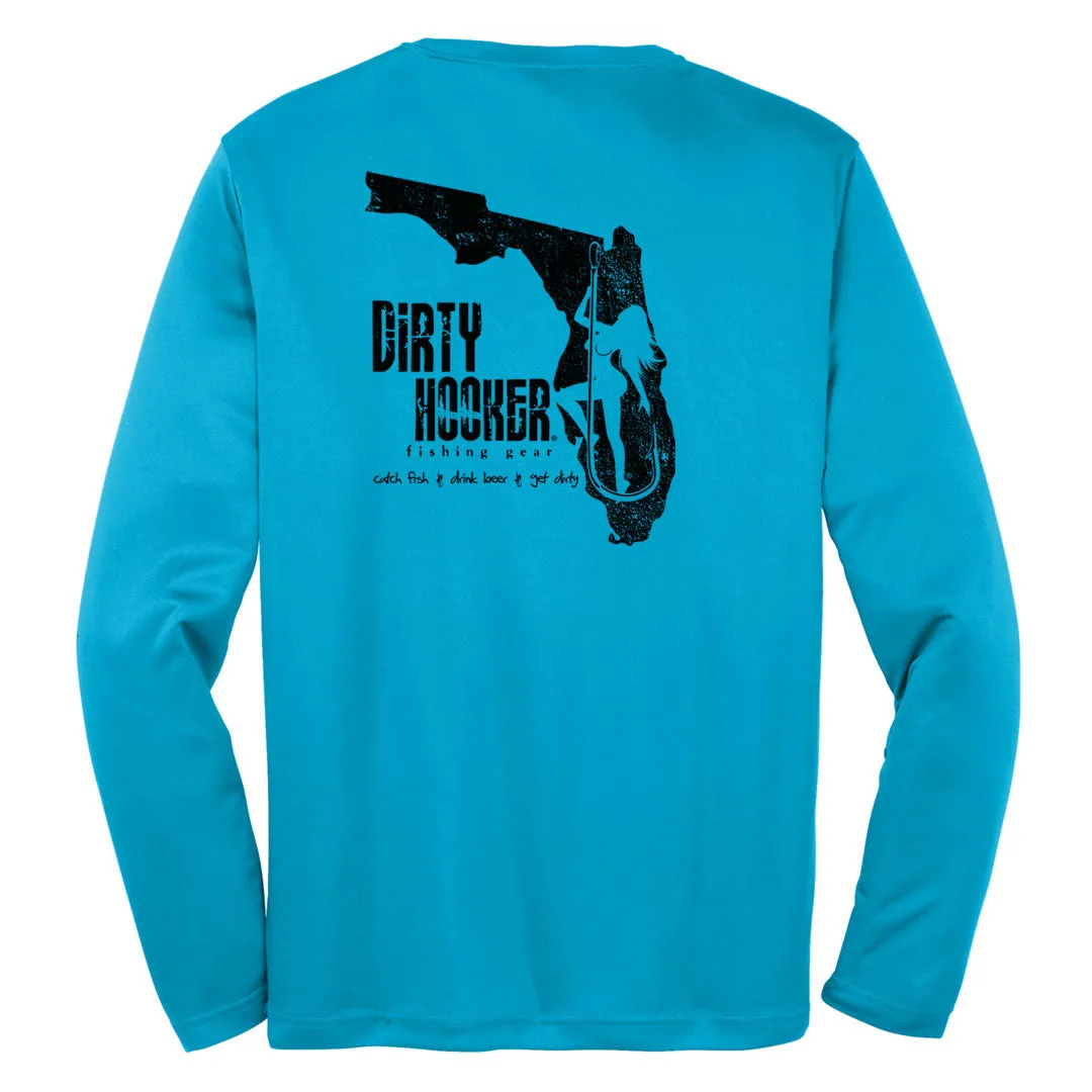 Dirty Hooker Florida Black Dry Fit
